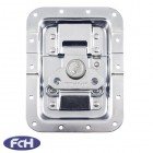 Large Recessed Butterfly Catch in 10mm Deep Dish with 27mm Offset + Padlock Lugs